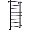 Полотенцесушитель водяной Comfysan Puro W-8 80х40 черный матовый