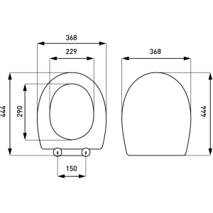 Крышка-сиденье VitrA Universal с микролифтом 805-003-009
