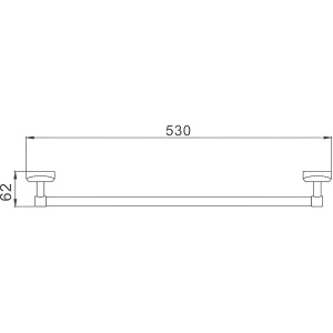 Полотенцедержатель Haiba HB16 01