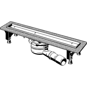 Душевой трап (лоток) Viega Advantix Visign 753207 75 см