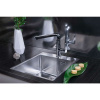 Комплект Мойка кухонная Omoikiri Amadare 45-IN + Смеситель Nagano BN нержавеющая сталь