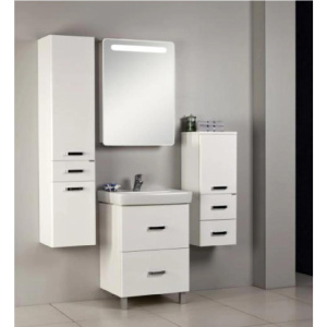 Купить Тумба с раковиной Aquaton Америна 80 1A1694K1AM010 белая в Москве с доставкой Тумба с раковиной Aquaton Америна 80 1A1694K1AM010 белая