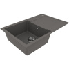 Мойка кухонная Lemark Imandra 760 9910029 серый шелк