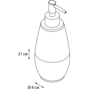 Дозатор Fixsen Deco FX-280-1