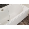 Акриловая ванна Vagnerplast Briana 180x80 см, с каркасом, ультрабелая