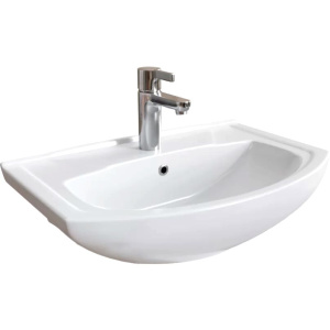 Мебельная раковина DIWO Дмитров 0113 , подвесная, фаянсовая, 70 см, белая