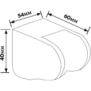 Купить Настенный держатель Orange O-Shower O-Shower OWB-A-W в Москве с доставкой Настенный держатель Orange O-Shower O-Shower OWB-A-W