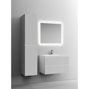 Купить Тумба с раковиной Sancos Snob T 80 см, bianco в Москве с доставкой Тумба с раковиной Sancos Snob T 80 см, bianco