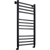 Полотенцесушитель водяной Comfysan Pioli-K W-10 100х50 черный матовый