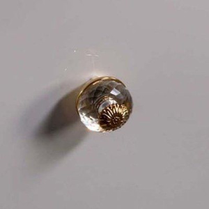 Шкаф-пенал Armadi Art NeoArt белый с ручкой Flora золото