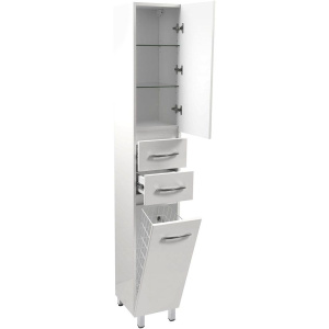 Шкаф-пенал Emmy Рокард 35 R, с бельевой корзиной