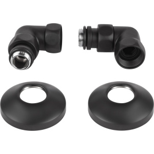 Полотенцесушитель водяной Secado Бергамо 3К 1500/140 черный матовый