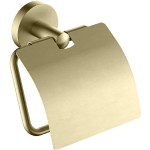 Держатель для туалетной бумаги Aquatek Оберон AQ4209BG шлифованное золото