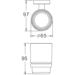 Стакан Haiba HB86 06
