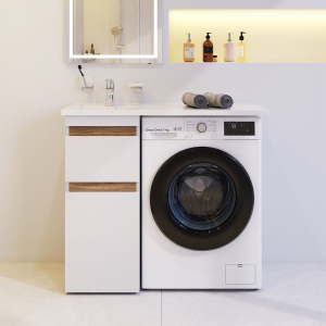 Купить Мебель для ванной AM.PM X-Joy 40 L под узкую стиральную машину в Москве с доставкой Мебель для ванной AM.PM X-Joy 40 L под узкую стиральную машину