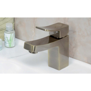 Смеситель для раковины Wasserkraft Exter 1603 светлая бронза