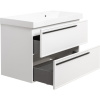 Тумба с раковиной La Fenice Elba Twin 90 белая