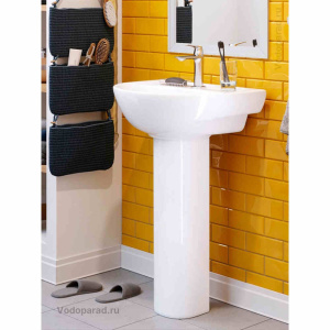 Раковина подвесная Sanita Эталон 55 WB.PD/Etalon/55-C/WHT.G/S1 белая