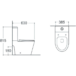 Унитаз-компакт напольный с бачком и сиденьем Aquatek Вега AQ2904T-00