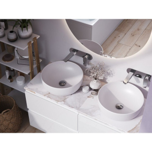 Смеситель для раковины Cersanit Moduo 64096 С ВНУТРЕННЕЙ ЧАСТЬЮ