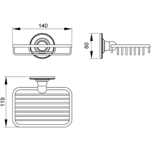 Купить Мыльница Timo Nelson 160023/02 антик в Москве с доставкой Мыльница Timo Nelson 160023/02 антик