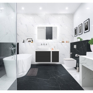 Тумба с раковиной Cezares Bellagio 106 со столешницей grafite