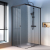 Душевой уголок AM.PM X-Joy W94G-403-12090-BТ 120х90 см, профиль черный матовый
