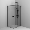 Душевой уголок AM.PM X-Joy W94G-403-10080-BТ 100х80 см, профиль черный матовый