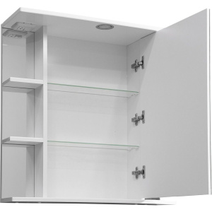 Зеркало-шкаф Stella Polar Концепт Лаура R 70 с подсветкой