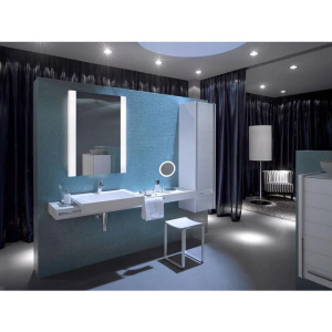 Табурет Keuco Plan 14982010051 хром, белый