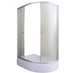 Душевой уголок Parly ZFM1201 L 120x80, с поддоном, левый, профиль хром