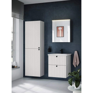 Тумба с раковиной VitrA Root Groove 60 69415 белая