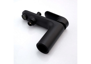 Купить Смеситель врезной на борт ванны на 1 отв. Aquatek AQ1844MB Ника, черный матовый в Москве с доставкой Смеситель врезной на борт ванны на 1 отв. Aquatek AQ1844MB Ника, черный матовый