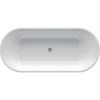 Акриловая ванна Ravak Solo XC00100025 180x80 см, отдельностоящая, овальная, с каркасом, со сливом-переливом