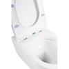 Унитаз-компакт BelBagno Marino BB105CPR безободковый, крышка BB870SC с микролифтом, бачок BB105T