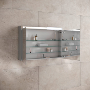 Купить Зеркало-шкаф Keuco Royal E-One 100 с подсветкой в Москве с доставкой Зеркало-шкаф Keuco Royal E-One 100 с подсветкой