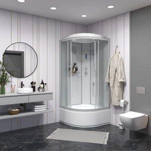 Душевая кабина Niagara Classic NG-2309-14P 100x100 см, с пультом управления