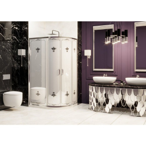 Душевой уголок Ambassador Royal 18015102 120х90 см, профиль хром