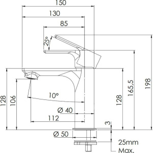 Купить Смеситель для раковины Remer Energy EY12BO белый матовый в Москве с доставкой Смеситель для раковины Remer Energy EY12BO белый матовый