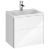 Тумба с раковиной Keuco Royal Reflex 50 39601211101 белая