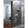 Шланговое подключение Hansgrohe Rainfinity Porter 500 26843700 с полкой и держателем