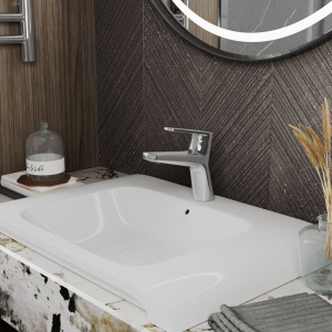 Купить Смеситель для раковины D&K Bayern.Fürth DA1522101 хром в Москве с доставкой Смеситель для раковины D&K Bayern.Fürth DA1522101 хром