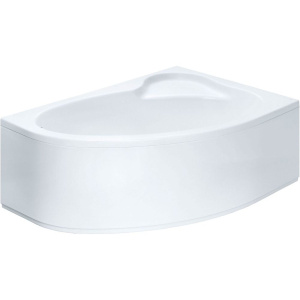 Акриловая ванна Santek Эдера R 170x110 см, угловая, с каркасом, со сливом-переливом, асимметричная