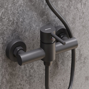 Купить Смеситель для душа Damixa Scandinavian Pure 362000300 черный в Москве с доставкой Смеситель для душа Damixa Scandinavian Pure 362000300 черный