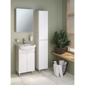 Зеркало-шкаф Runo Лада 50 белое