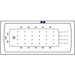 Купить Акриловая ванна Excellent Aquaria Aquaria WAEX.AQU17.NANO 170x75 см, с гидромассажем, со сливом-переливом 170x75 в Москве с доставкой Акриловая ванна Excellent Aquaria Aquaria WAEX.AQU17.NANO 170x75 см, с гидромассажем, со сливом-переливом 170x75