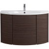 Тумба с раковиной Cezares Eden 91 rovere scuro soft, раковина 50177
