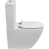Унитаз-компакт BelBagno Sfera-r BB2141CP-TOR безободковый, крышка BB2111SC с микролифтом, бачок BB2141T