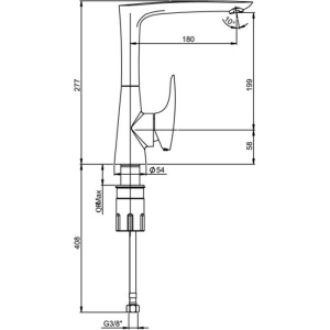 Купить Смеситель для кухни Paini Verona VRCR572KM в Москве с доставкой Смеситель для кухни Paini Verona VRCR572KM