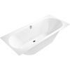 Акриловая ванна Villeroy & Boch Oberon 2.0 UBQ180OBR2DV-01 180x80 см, с ножками, со сливом-переливом, цвет альпийский белый